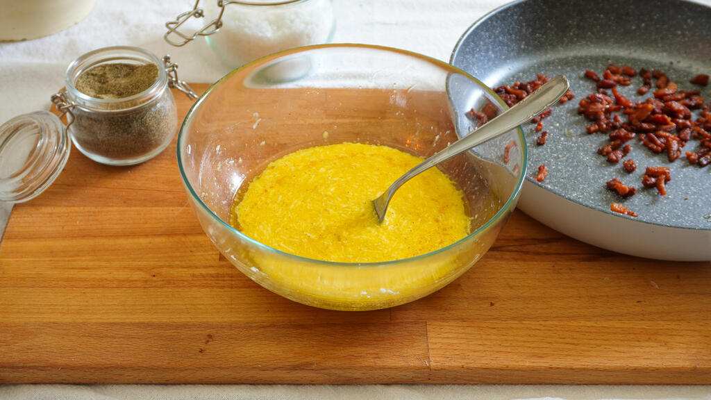 Carbonara spaghetti - step 3