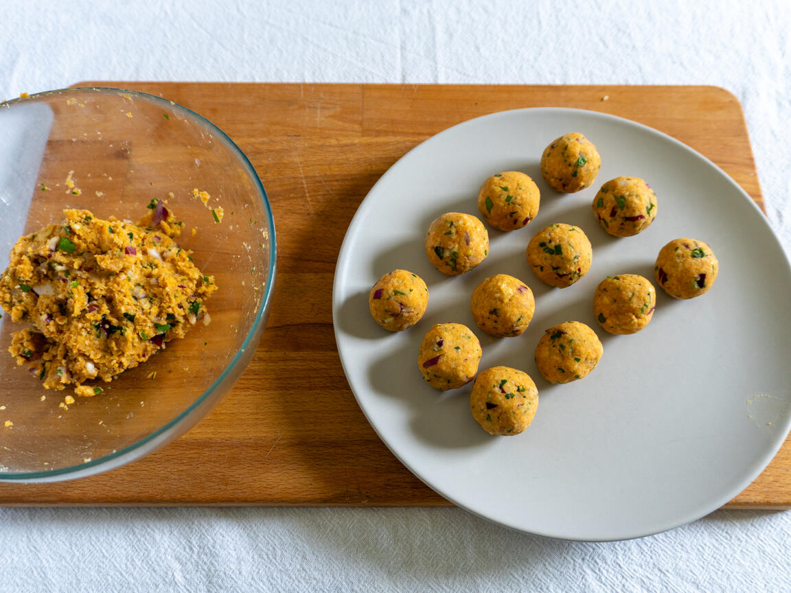 Chickpea Balls - step 5