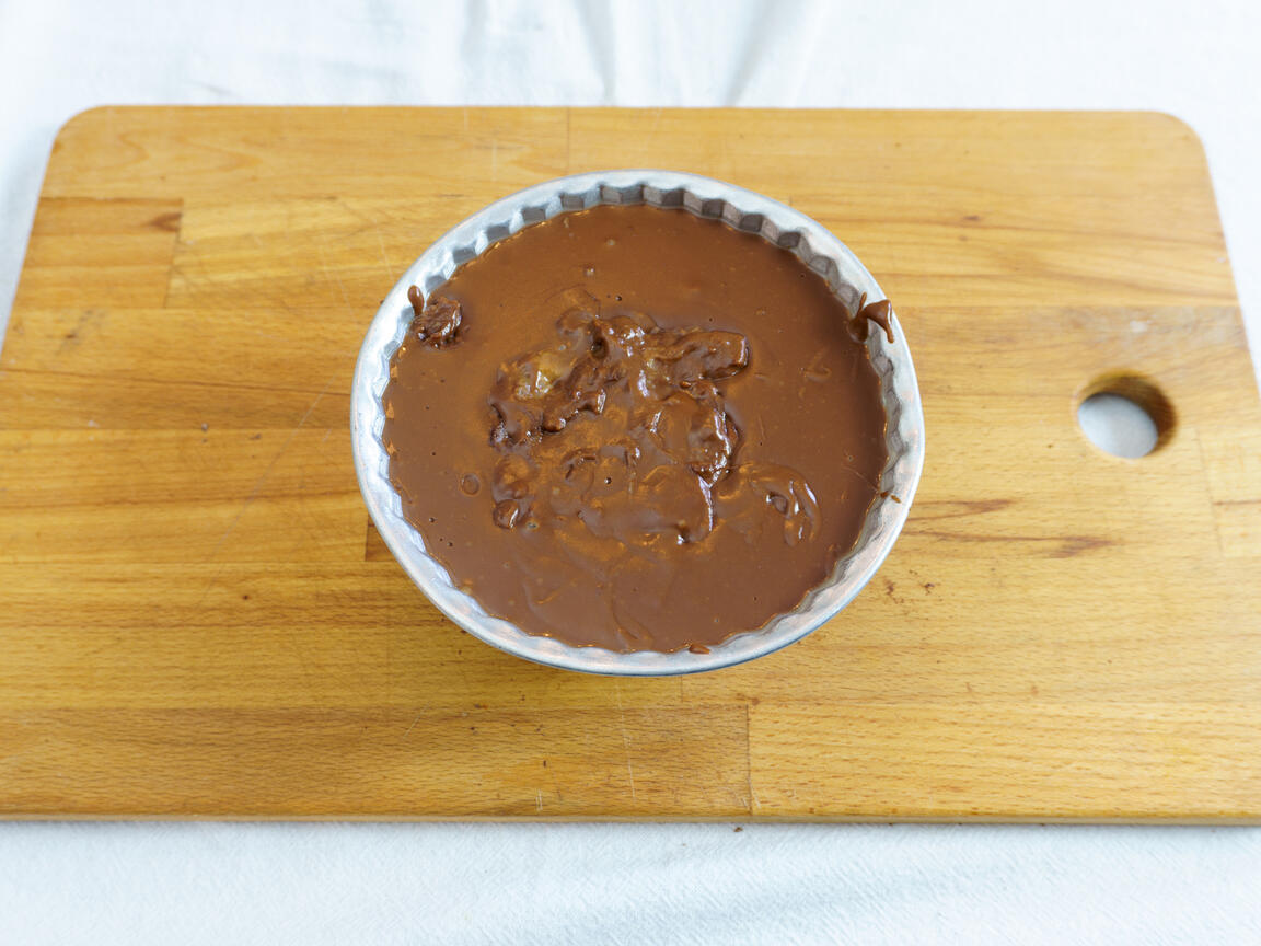 Chocolate pudding - step 5