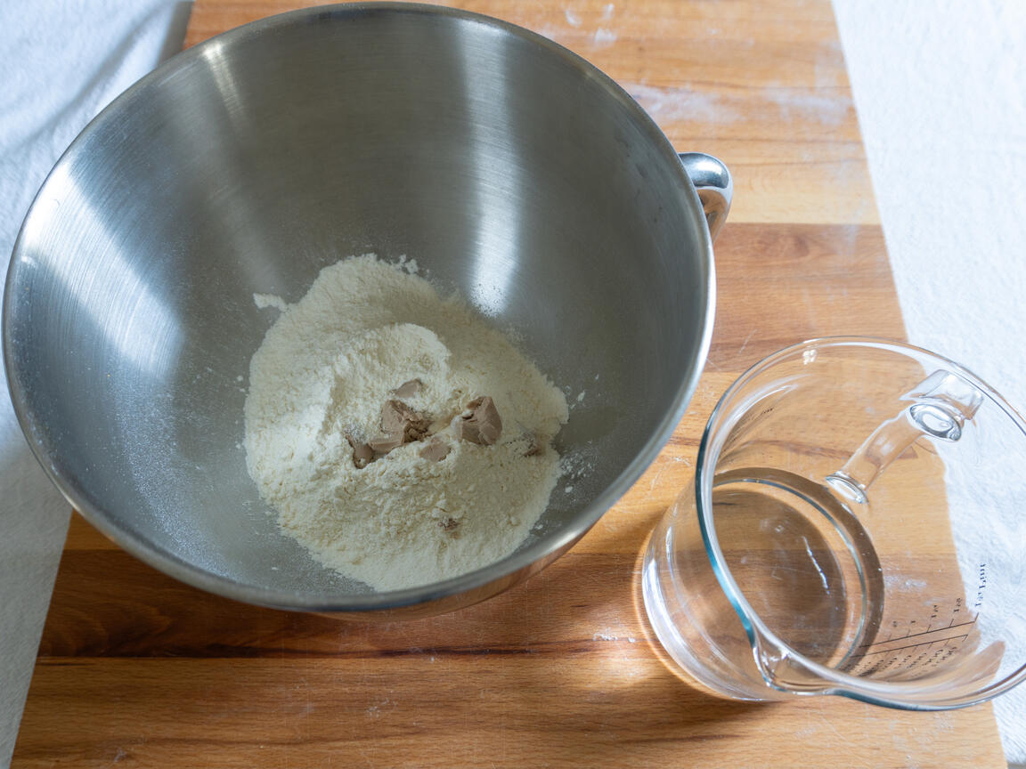 Ciabatta Bread - step 1