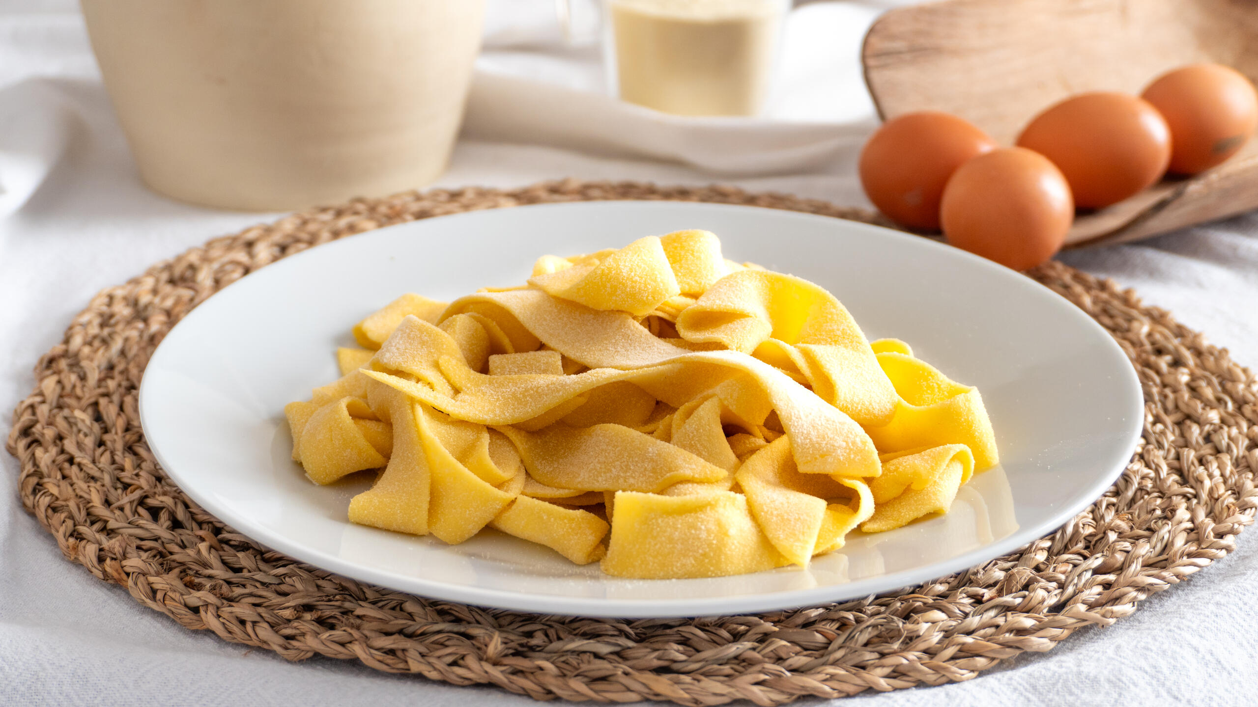 Fresh egg pasta