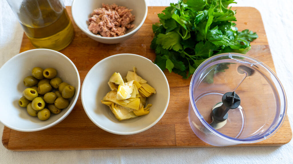Green sauce - step 2