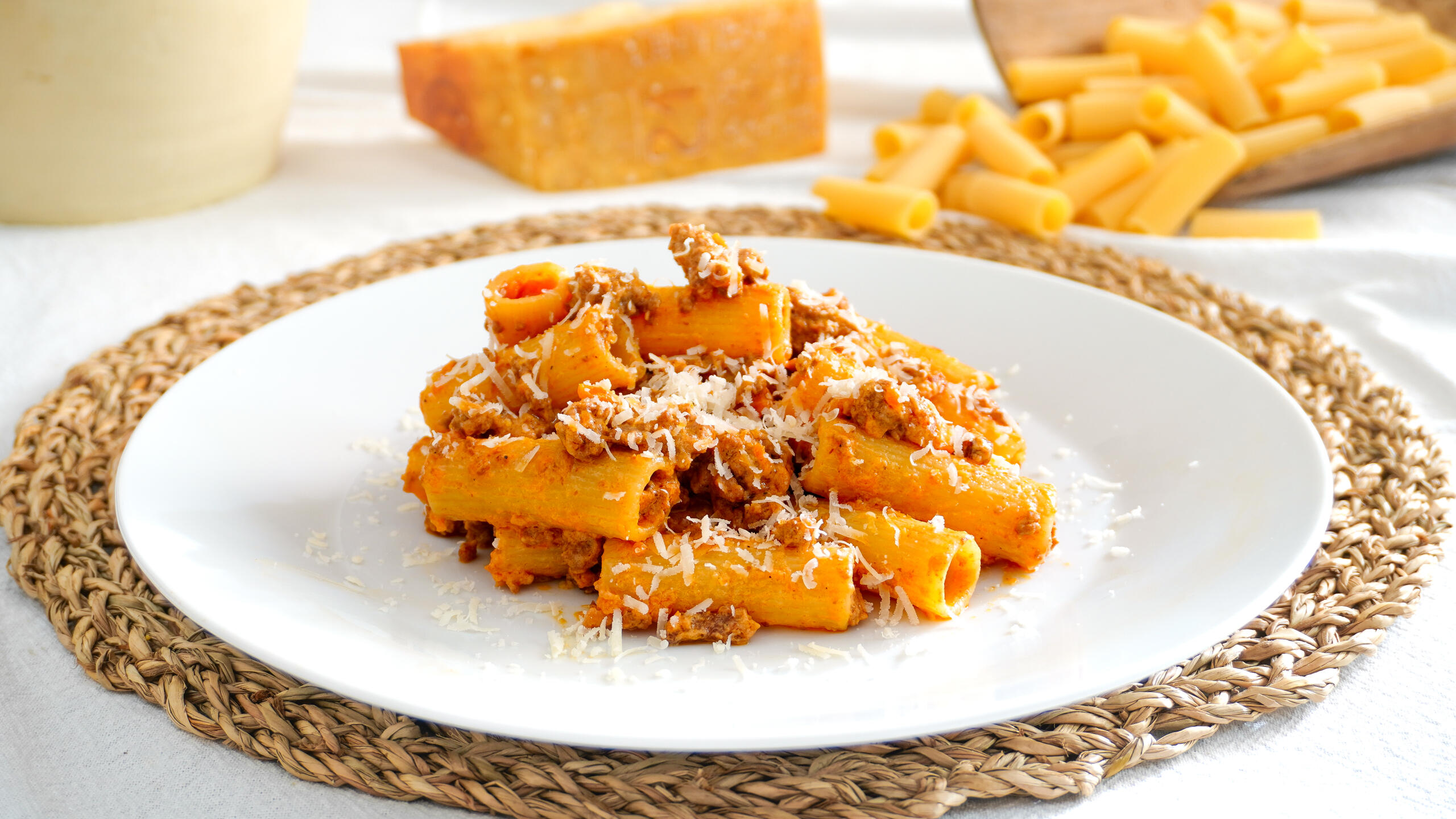 Messy pasta