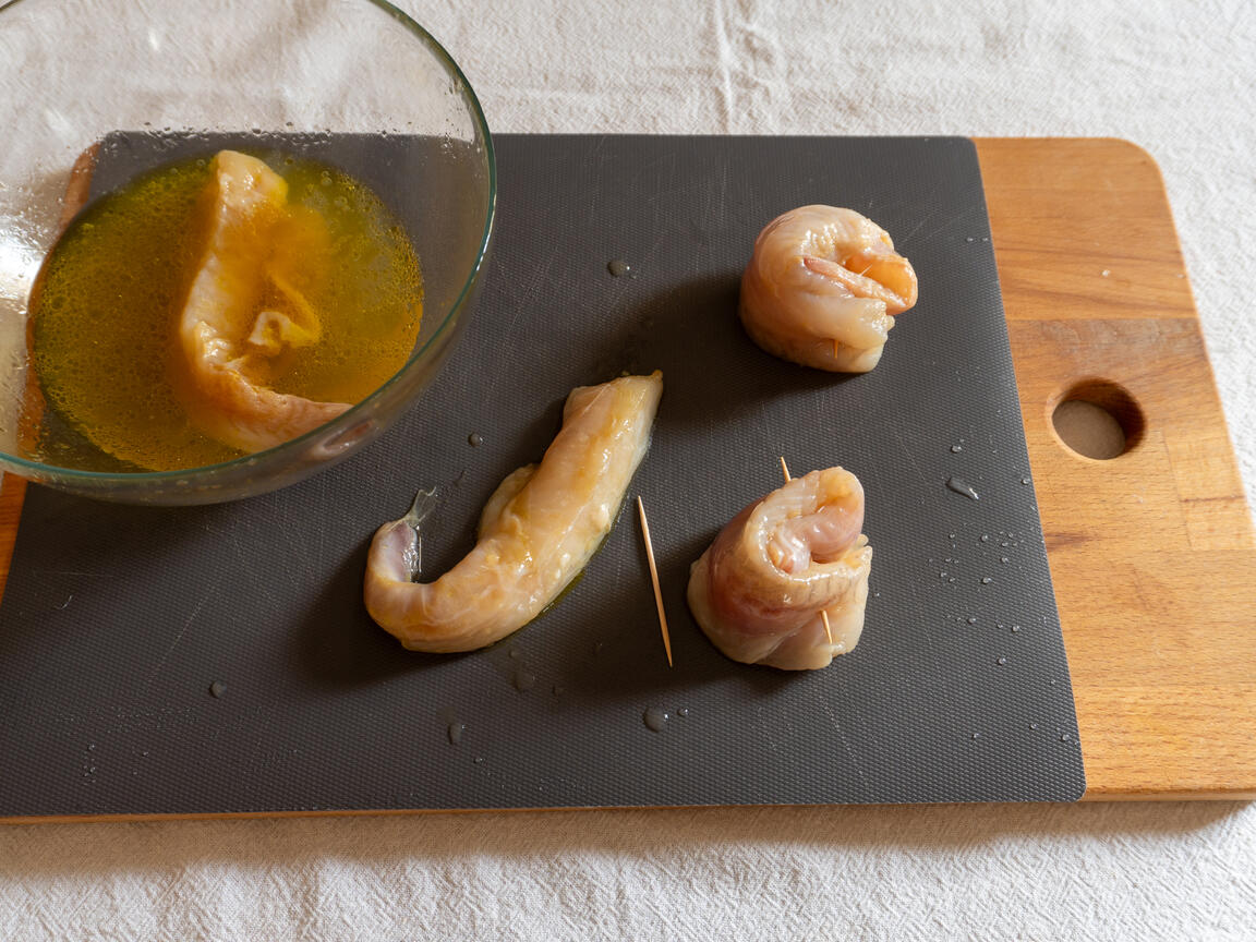 Monkfish with Brandy - step 3