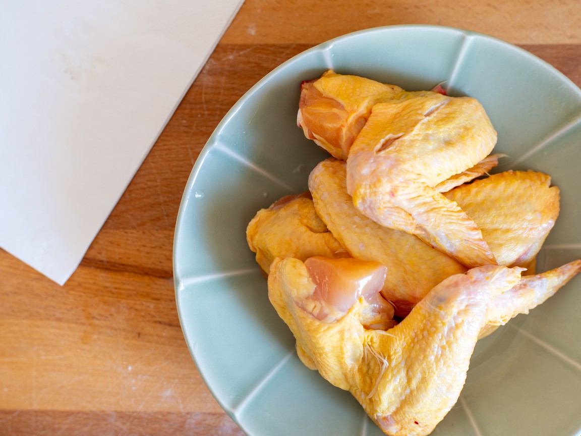 Mustard chicken wings - step 1