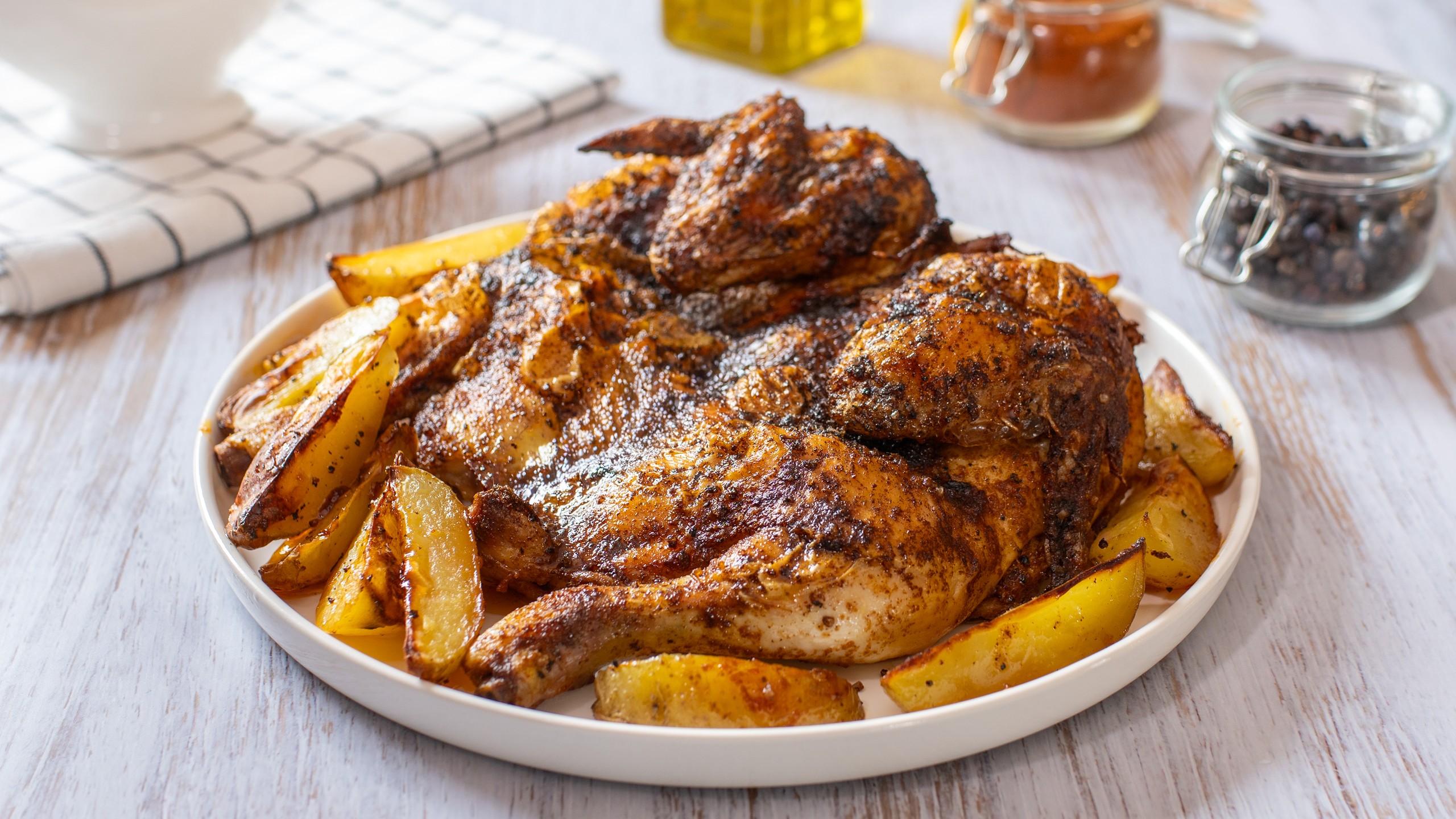 Oven-baked Devil’s Chicken