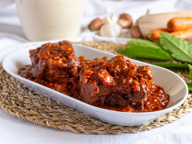 It is a traditional dish from Roman cuisine, rich,...