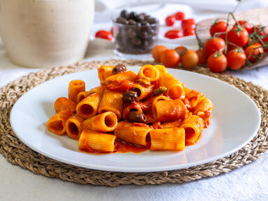 Pasta alla Puttanesca is a rich and flavorful dish...