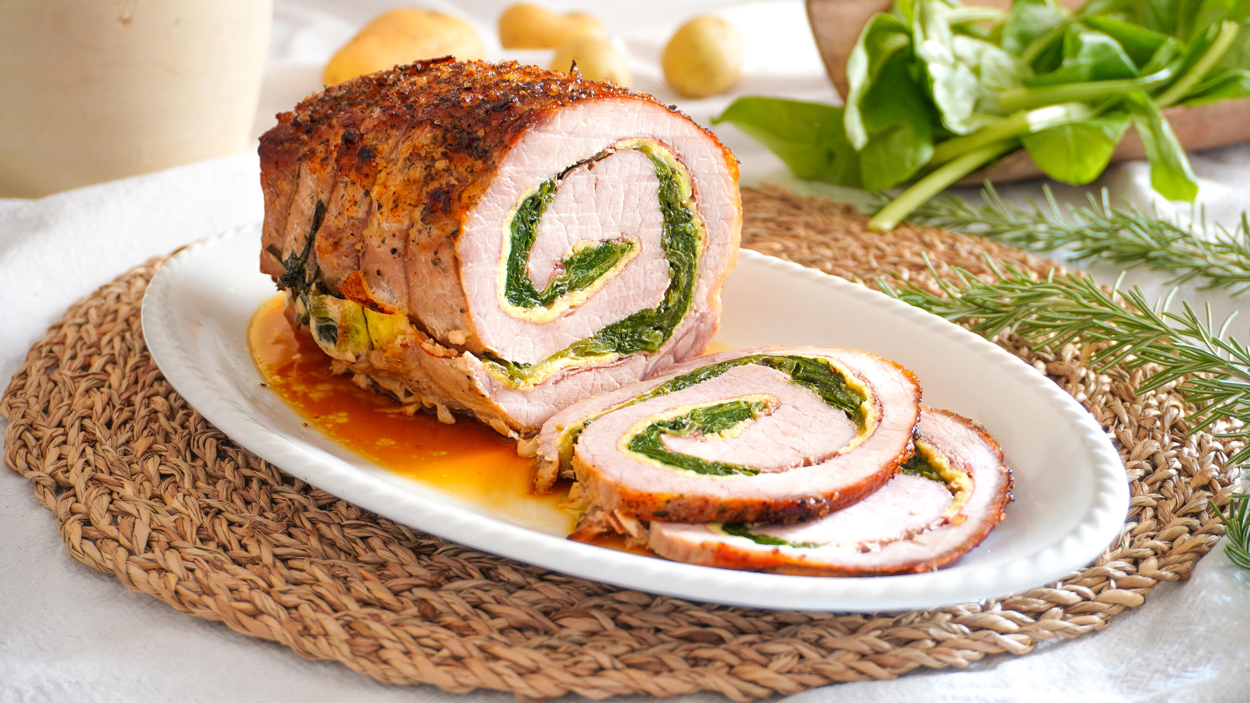 Pork rollé