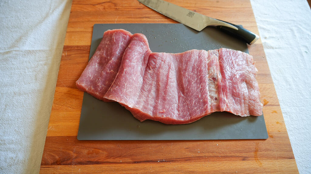 Pork rollé - step 1