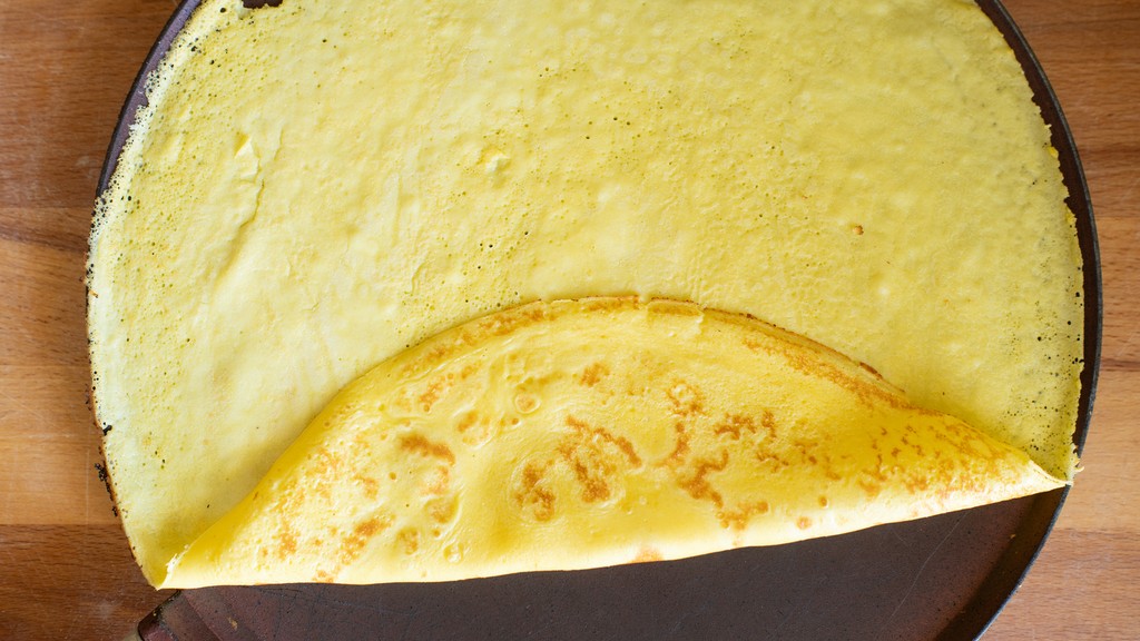 Savory mushroom crepes - step 6