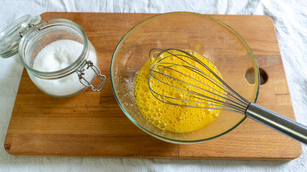Scrambled Eggs with Bacon - step 1