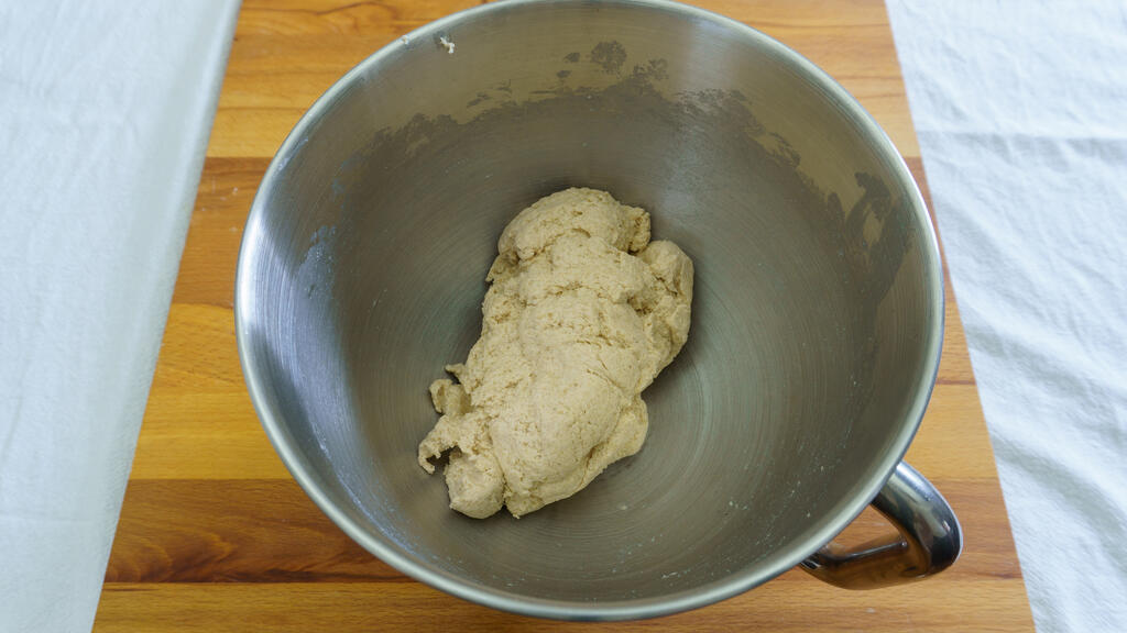 Spelt gnocchi with ricotta and speck - step 2