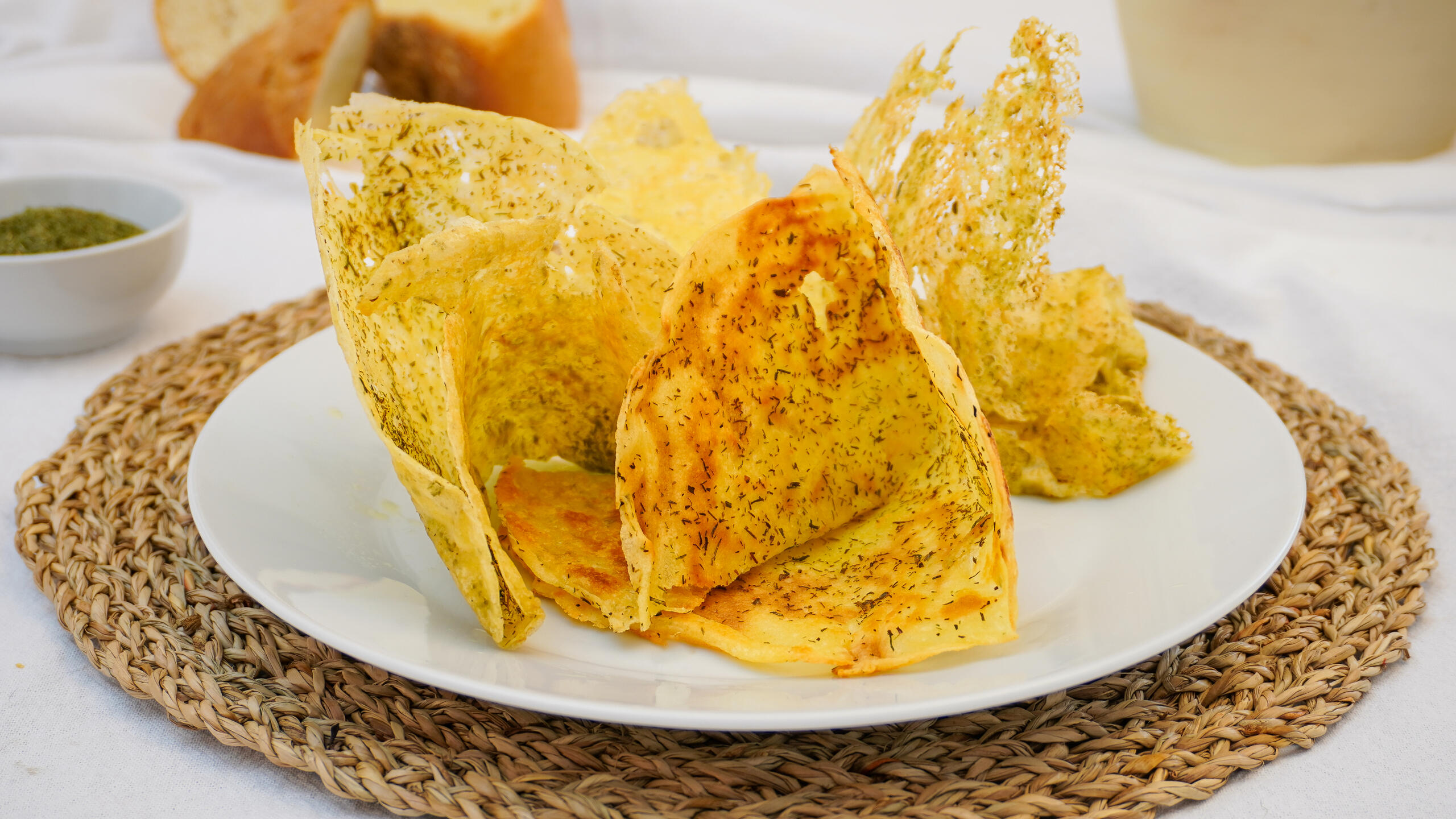 Spiced bread wafers