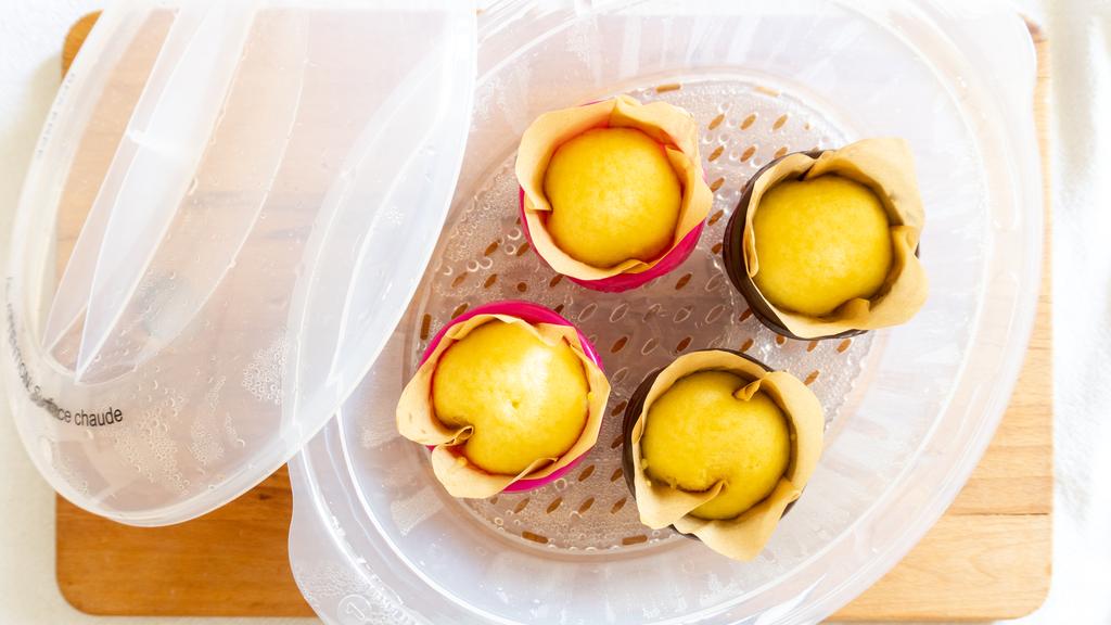 Steamed Muffins - step 5