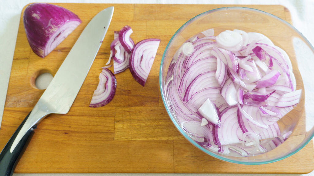 Tagliatelle with Tropea Onions - step 1