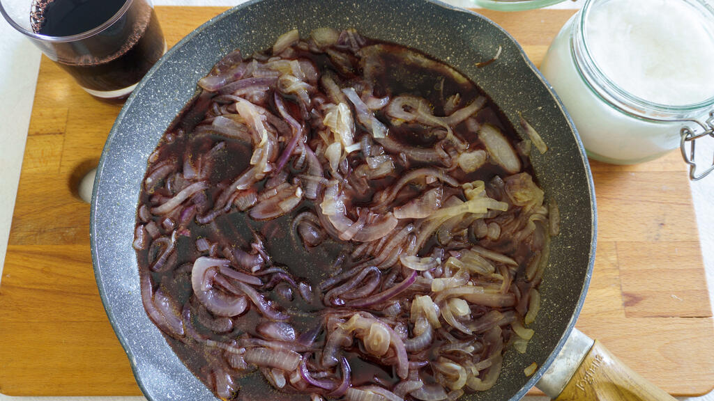 Tagliatelle with Tropea Onions - step 3
