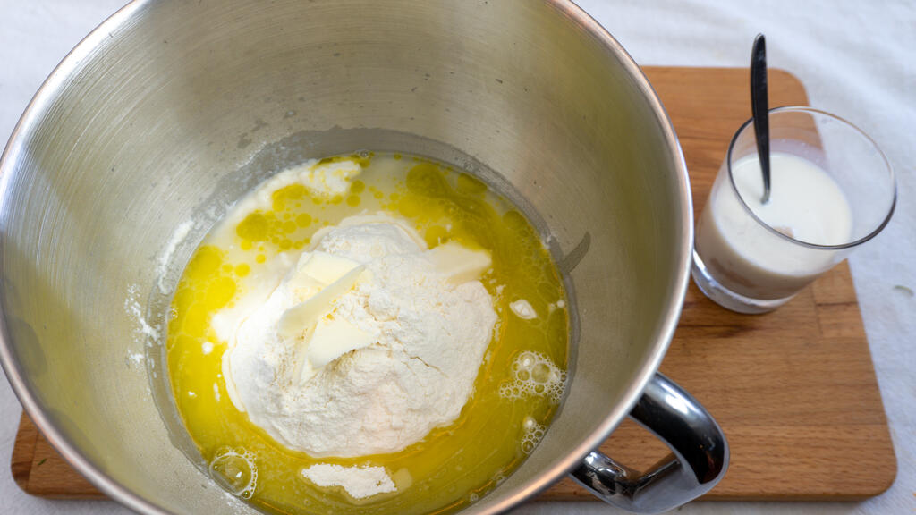 Tigelle without lard - step 1
