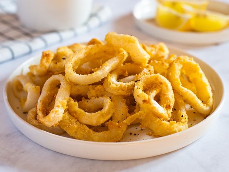 Air Fryer Squid Rings
