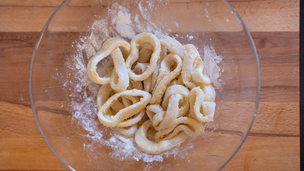Air Fryer Squid Rings
