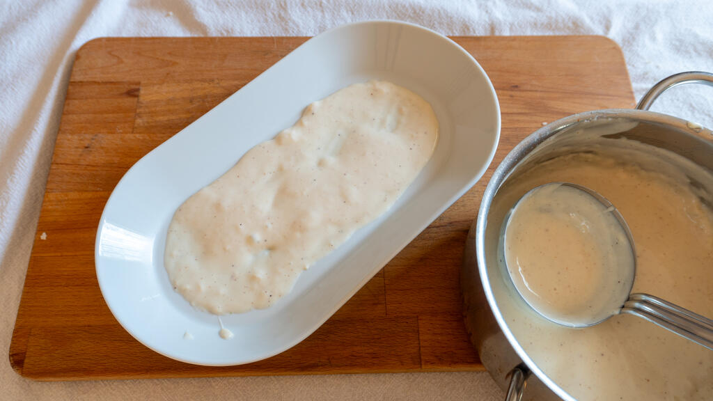 Cauliflower au gratin with béchamel