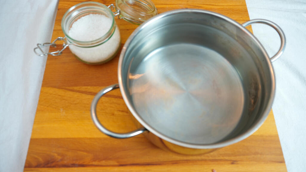 Pumpkin gnocchi with taleggio and speck