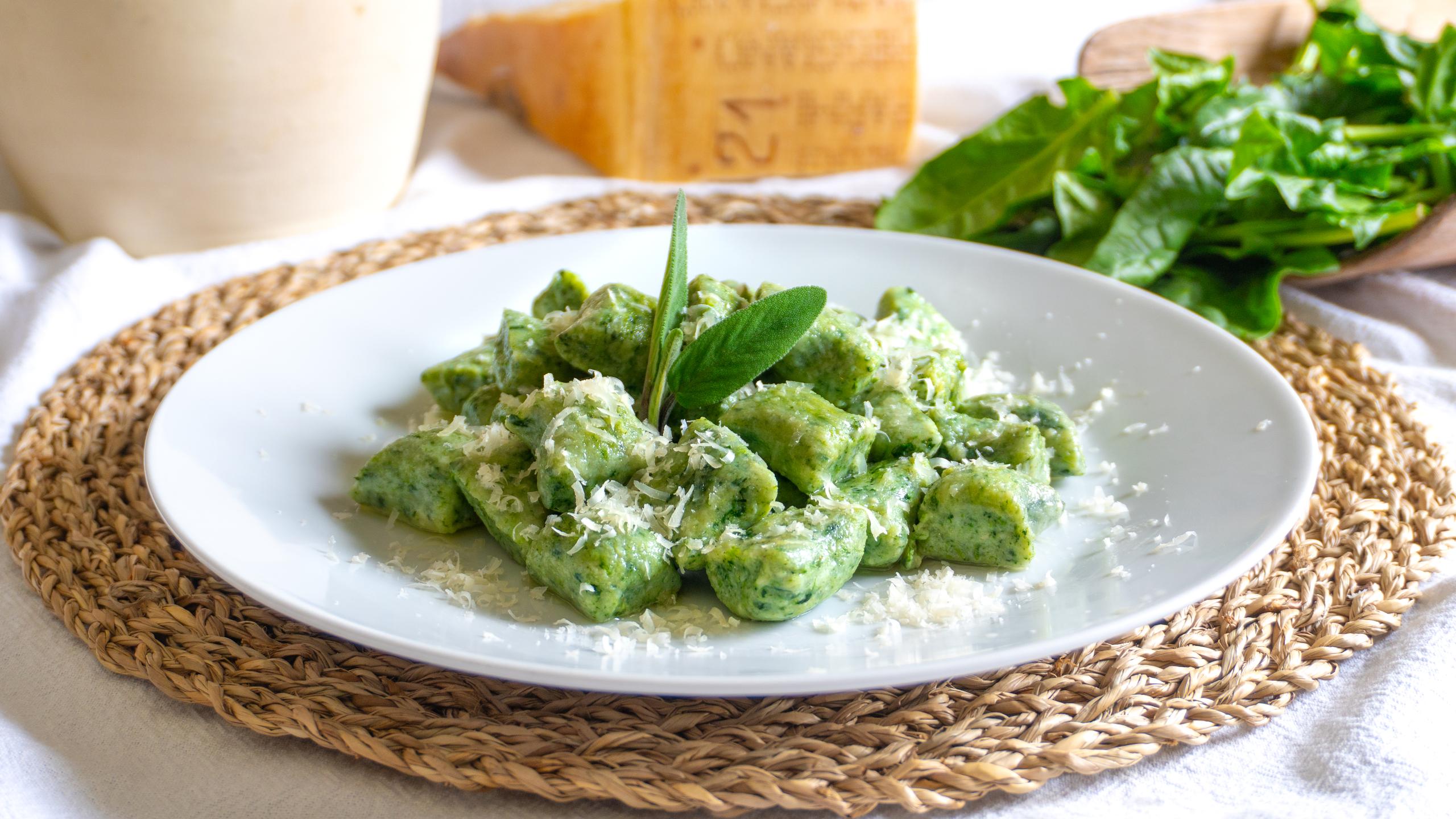 Ricotta and Spinach Gnocchi