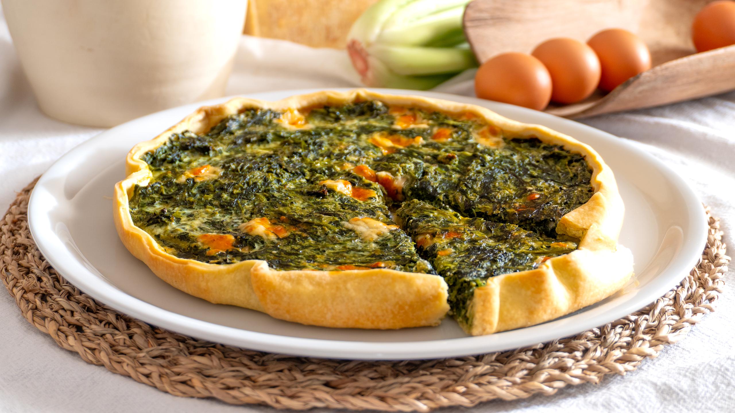 Swiss Chard Savory Pie