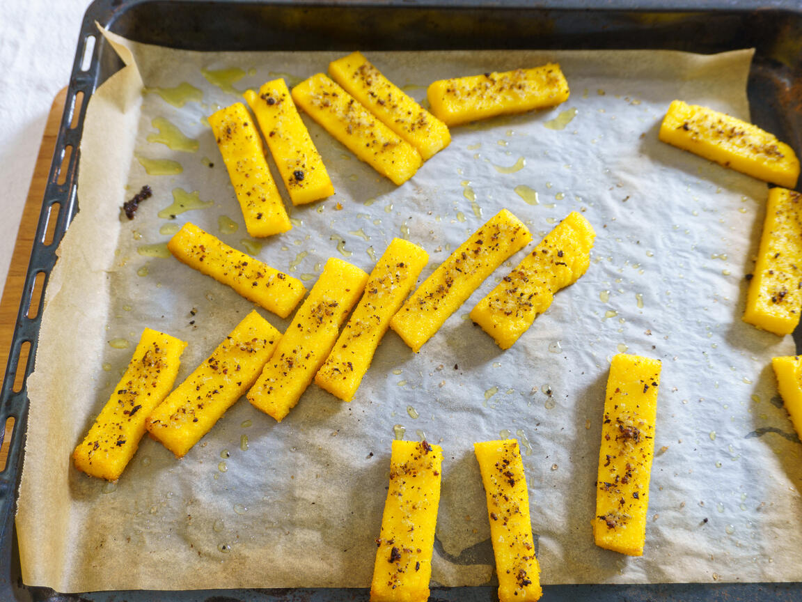 Bastones de polenta al horno - paso 6