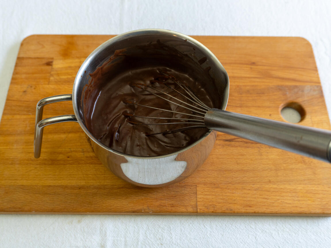 Crema pastelera de chocolate - paso 5