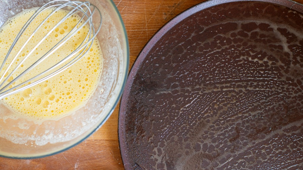 Crepes salados de champiñones - paso 5