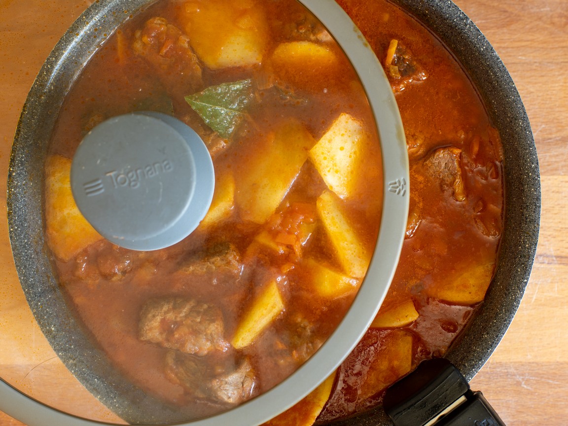 Estofado de carne de res - paso 5
