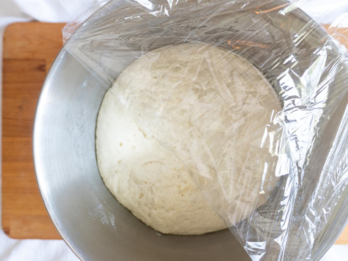 Focaccia con cebolla - paso 3