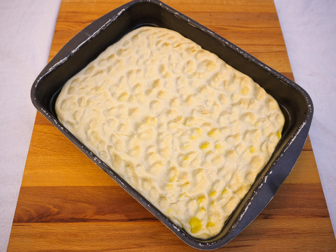 Focaccia genovesa - paso 4