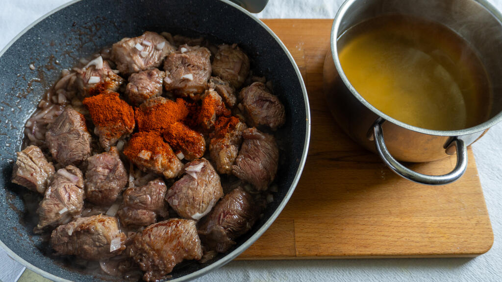 Gulash húngaro - paso 6