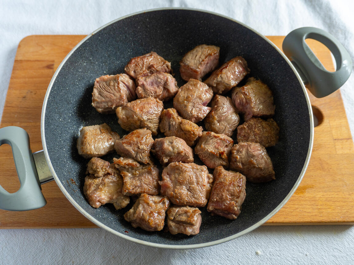 Gulash húngaro - paso 4