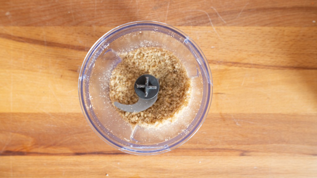 Mayonesa de nueces - paso 1