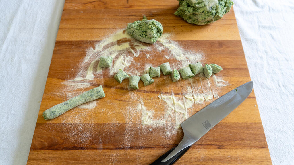 Ñoquis de ricotta y espinacas - paso 4