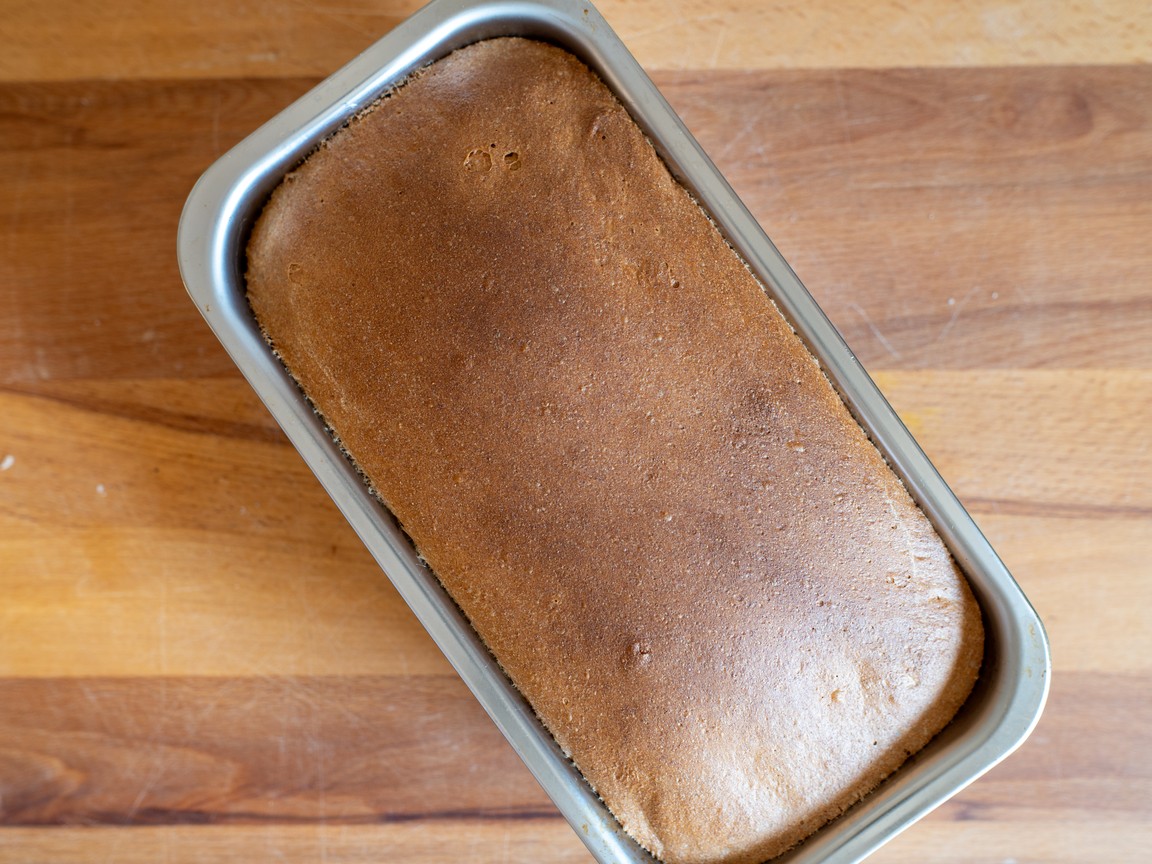 Pan de espelta en molde - paso 6