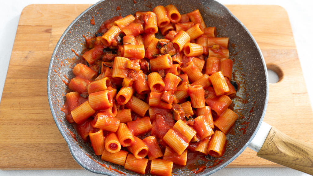 Pasta a la Norma - paso 6