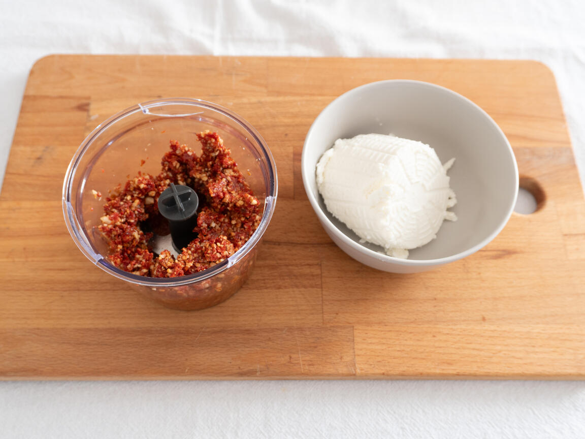 Pesto de tomates secos - paso 3