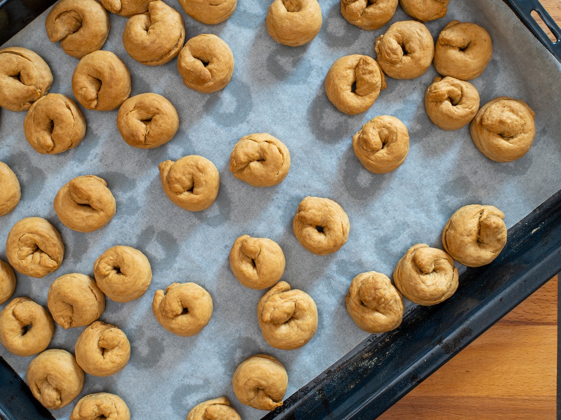 Taralli puglieses friables - paso 6