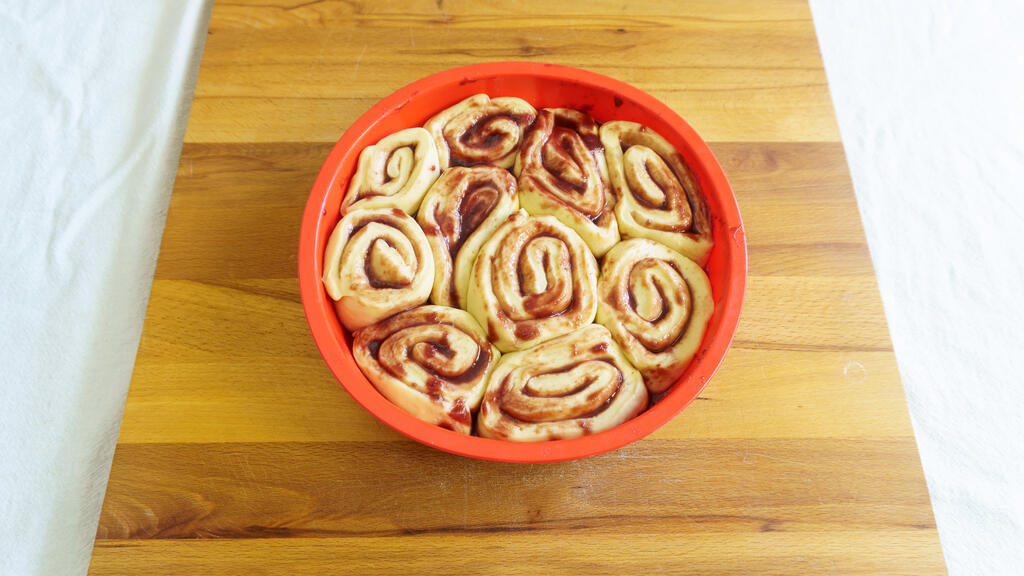Tarta brioche de yogur - paso 8