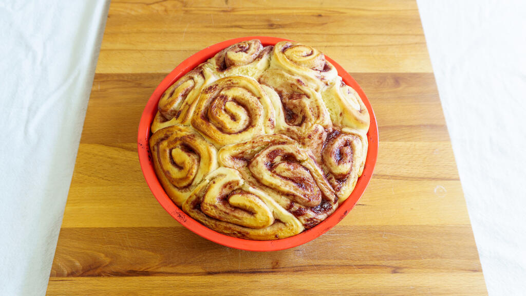 Tarta brioche de yogur - paso 9