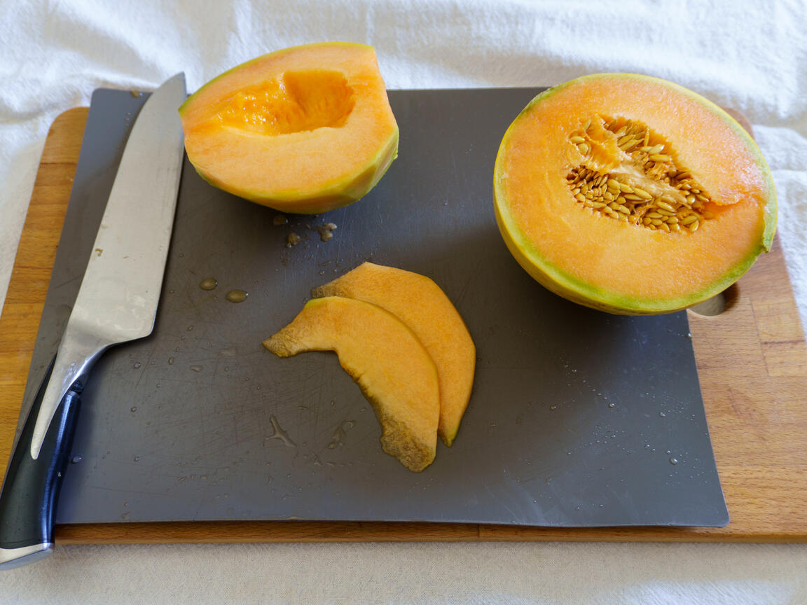 Tarta de melón - paso 1