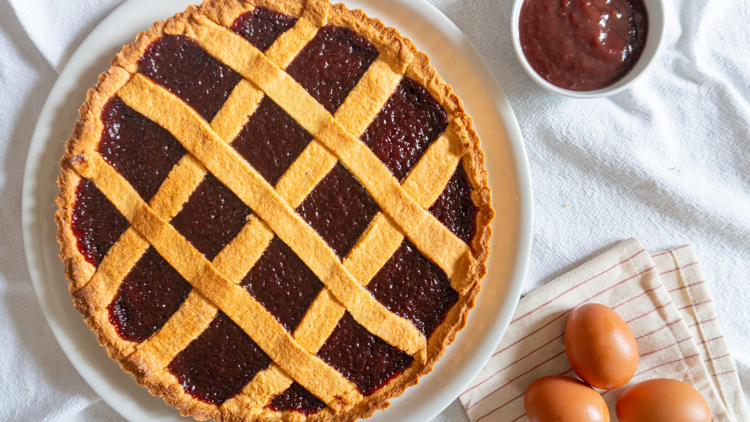 Tarta de mermelada