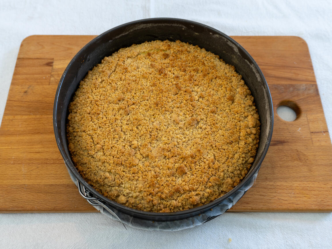 Tarta Desmenuzada con Crema - paso 10