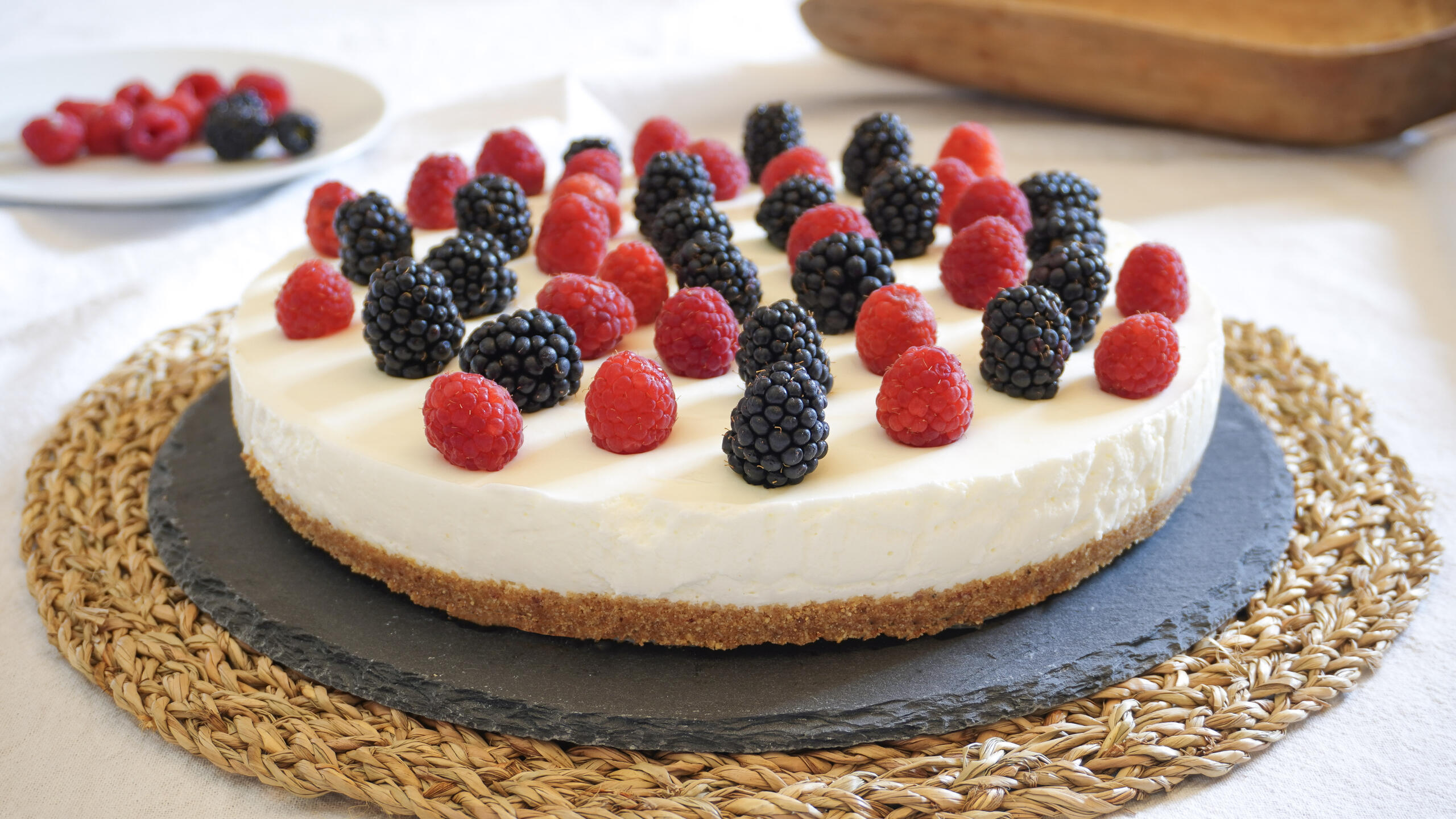 Tarta fría de yogur