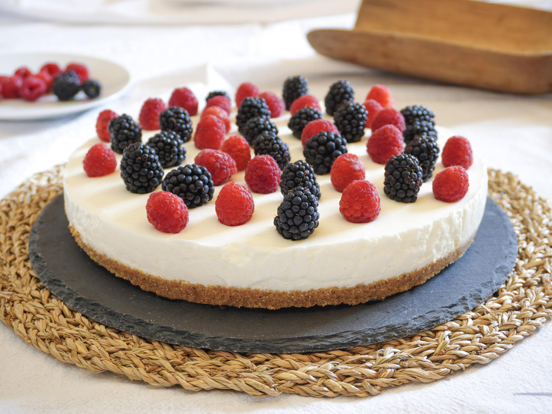 Tarta fría de yogur