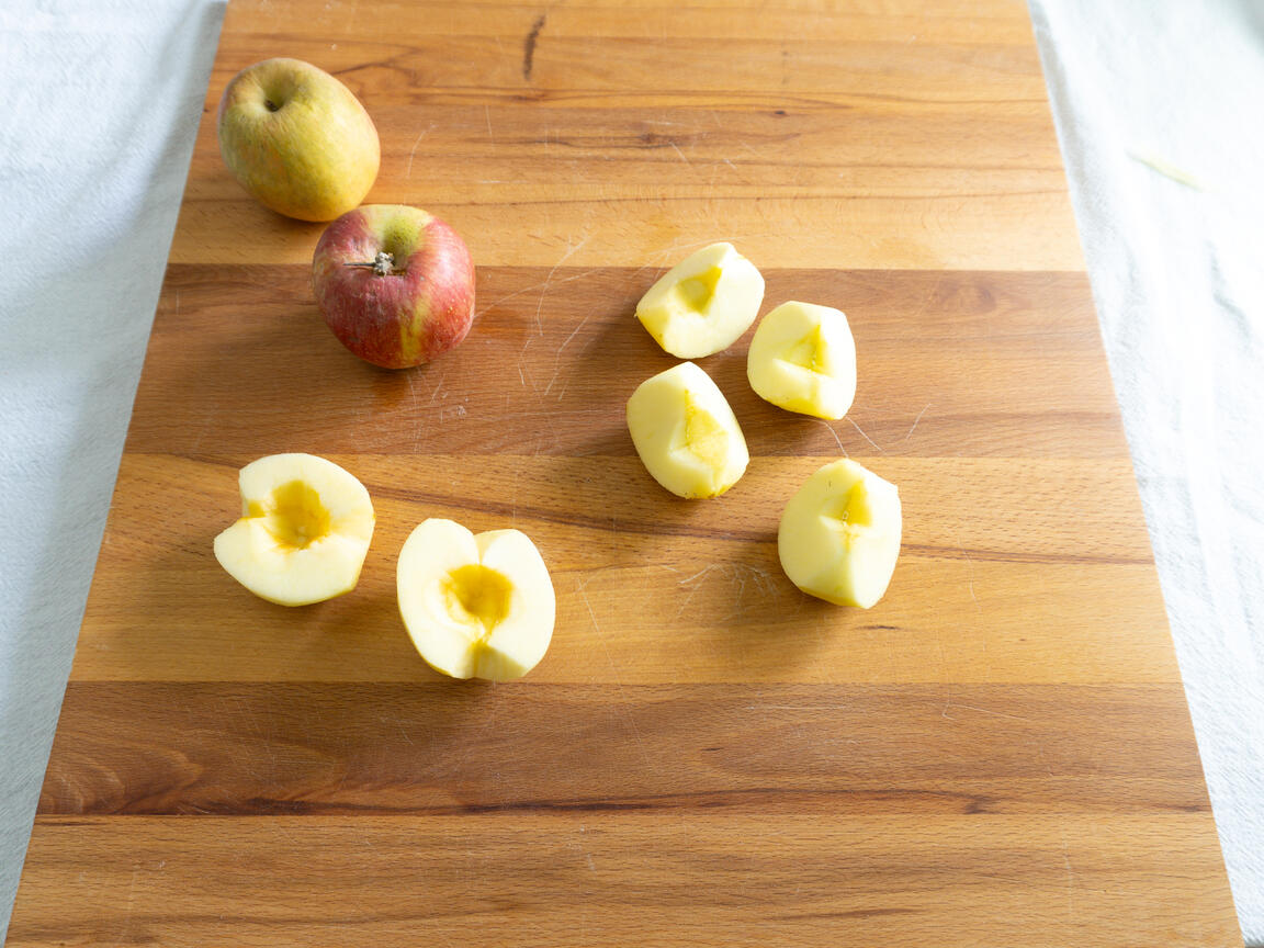 Tarte Tatin - paso 1